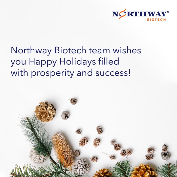 NorthwayBiotech's tweet photo. We extend our warmest wishes for this Holiday Season and gratitude to our employees, clients, and our greater Northway Biotech community.

More than ever, we would like to wish you a safe, healthy, and prosperous New Year! https://t.co/bNnM9iZvBI
