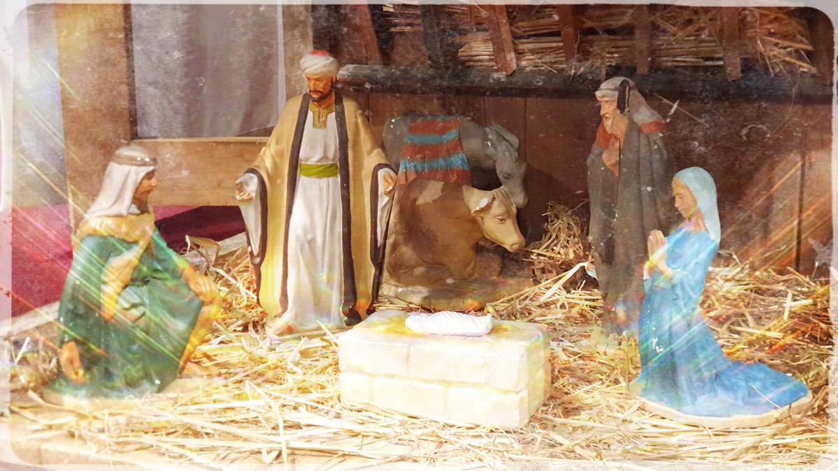 StBarts_Church's tweet photo. Do you have a Nativity? Our crib scene people are little worn, but they have journeyed far😁 have you got a picture of your Nativity to post here? The Christmas crib service will be streamed online  2pm Thursday (Christmas Eve) with Bart's Hoodie Choir. https://t.co/kkOtkg6okA