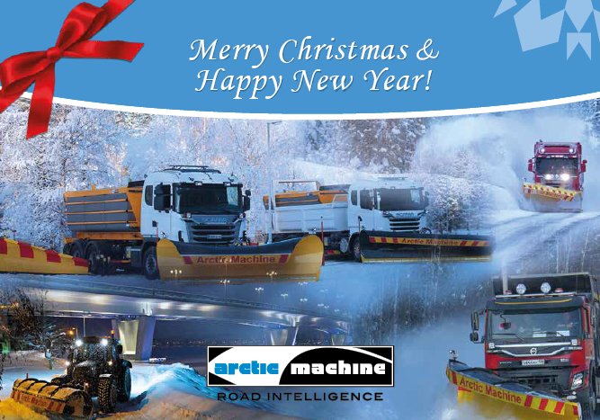 ArcticMachine's tweet photo. Merry Christmas &amp; Happy New Year!
In warm appreciation of our association, we extend our best wishes for a happy holiday season and a New Year filled with Peace, Joy and Success! https://t.co/ZuAj1vV1yC
