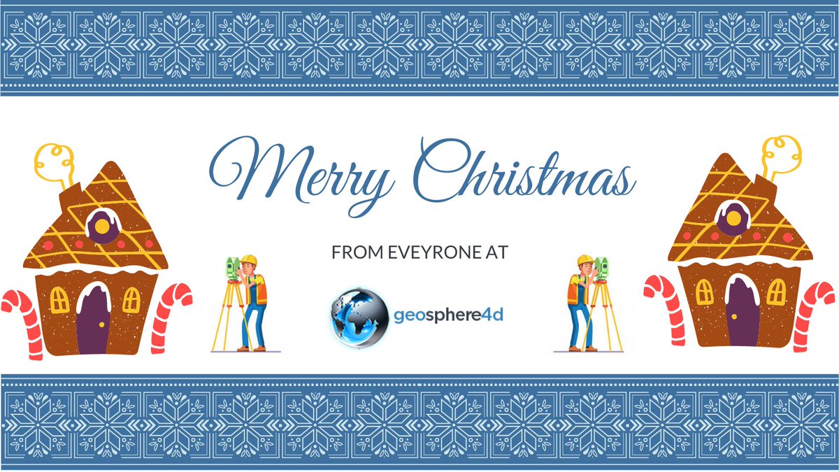 Merry Christmas from everyone at geosphere4d. 

We had some lovely news to end the year on, our Surveyor Raphael welcomed a beautiful baby girl to the world. 

We're open for enquiries over the Christmas period apart from Christmas Day, Boxing Day and New years.
