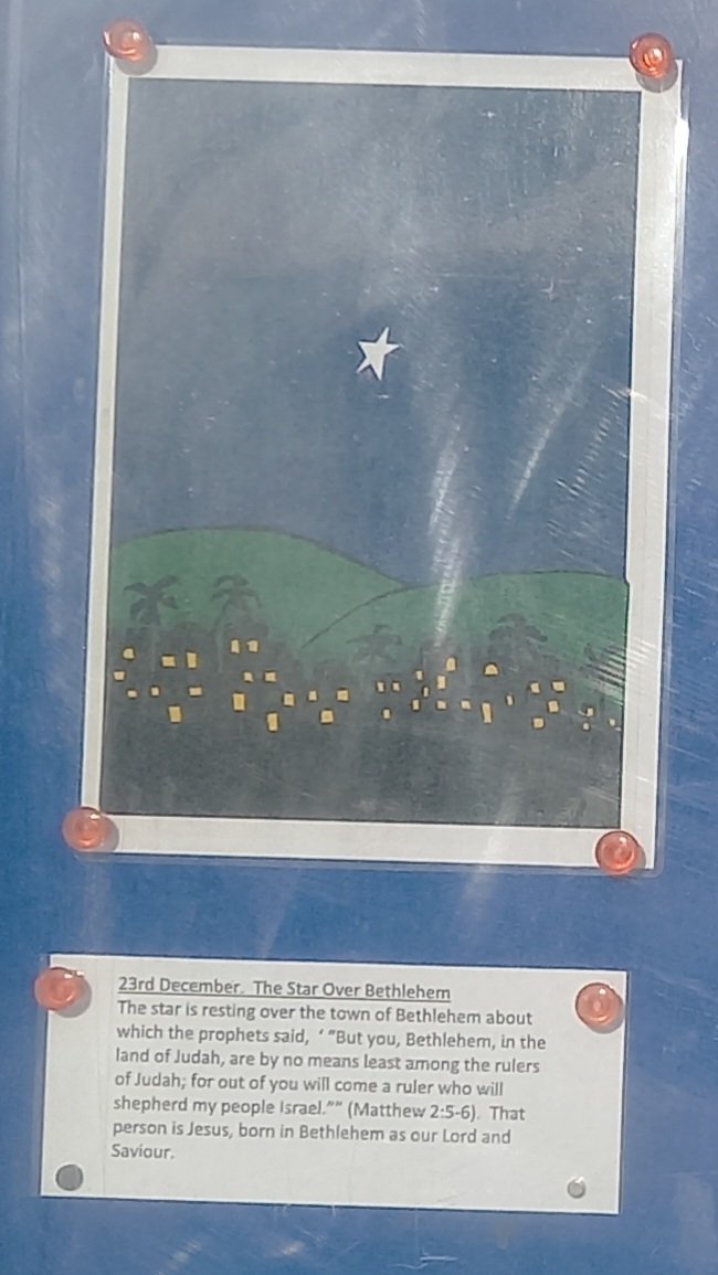3parishes's tweet photo. #CountingdowntoChristmas
#noticeboardministry
#comfortandjoy
@churchofengland 
@ekphillipsart 
@revdhannah
@3parishes
@CofEGuildford
@churchofengland
 ""For out of you will come a ruler who will shepherd my people Israel.”” https://t.co/RxxLiAWRPv