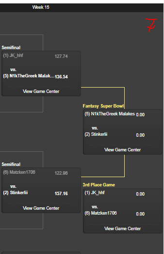 arbeitskollege's tweet photo. #ranNFLfantasy Finale 2020
#ranNFL7
@N1k_The_Greek vs. @Stinkerlii
(Sieger qualifiziert sich für einen CL-Startplatz 2021, Vize kommt in den CL-Lostopf) https://t.co/Tz5T5Zfw4D