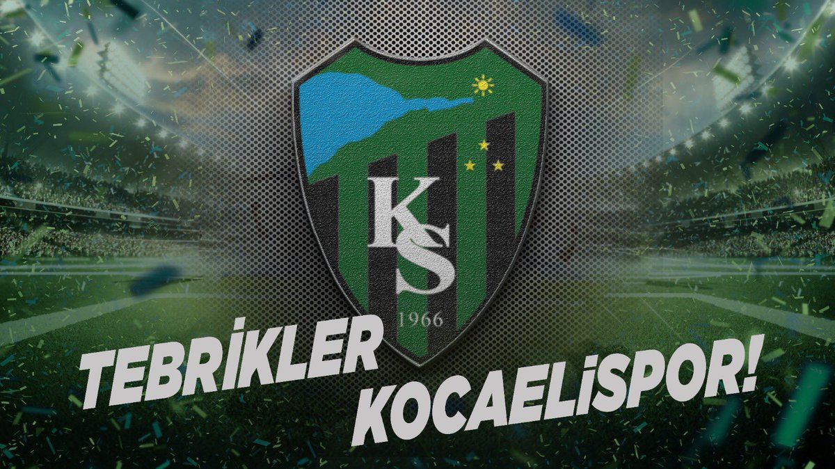 KocaeliST's tweet photo. Uşakspor’u 2-0 mağlup eden #Kocaelispor’umuzu tebrik ederiz. @Kocaelispor

#YolunSonuSampiyonluk https://t.co/7NEHjkrgDZ