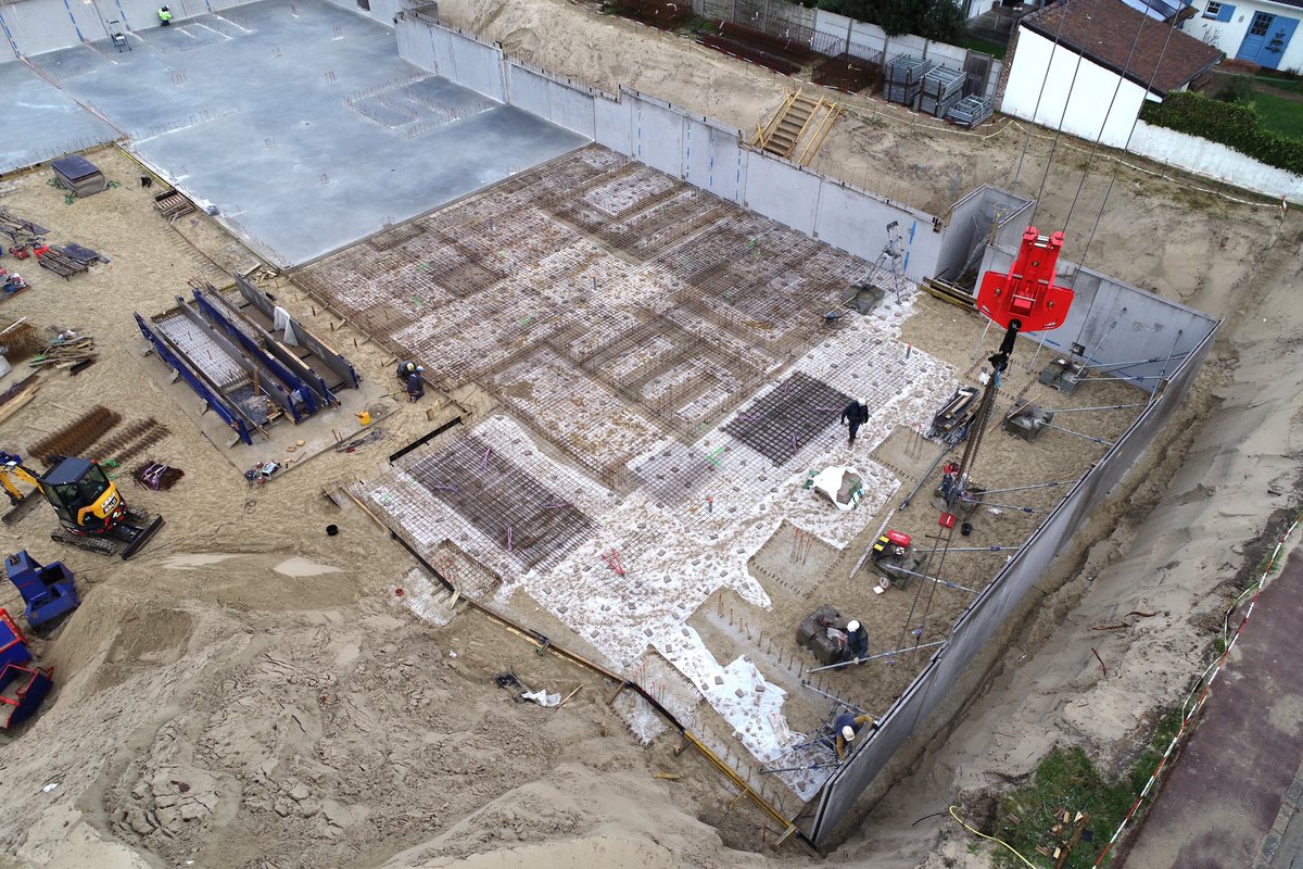 Retrouvez en images une opération en cours de construction au #Touquet -> la maison médicale Jean-Louis Capron 🏥 et les 51 logements locatifs qui devraient voir le jour d’ici 2022. ⏳