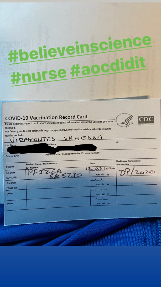 vviramontes's tweet photo. #CovidVaccine #nurse #beliveinscience https://t.co/dTw3CRLrDS