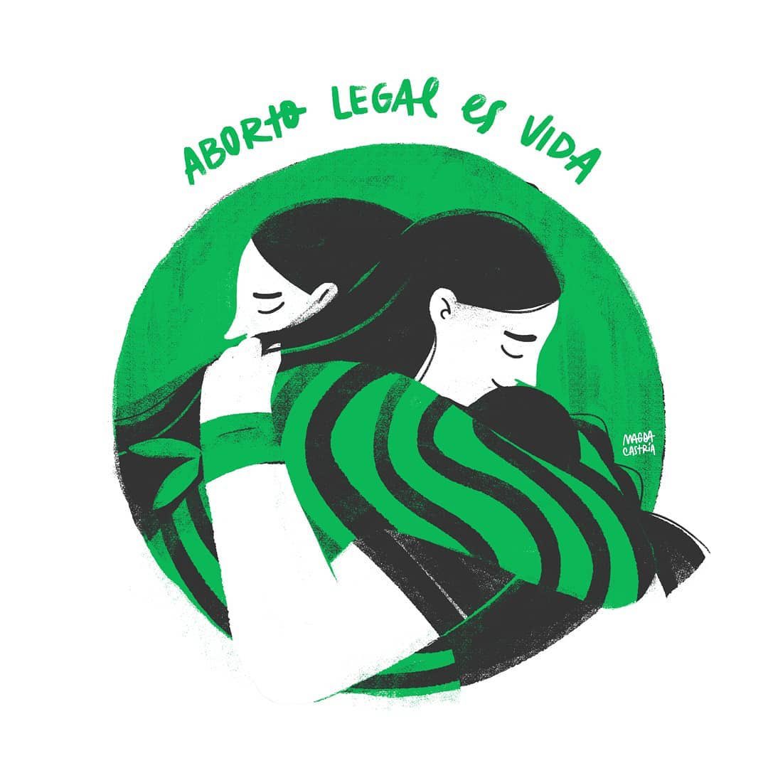 CampAbortoLegal's tweet photo. Faltan 6 días 💚🔥

💚 Para la vigilia histórica
💚 Para que el Senado decida
💚 Para volver a encontrarnos
💚 Para gritar por nuestros derechos
💚 Para seguir haciendo historia
💚 Para la revolución que necesitamos

🎨 Ilustración: @magdacastria 

#EsAhoraSenado #AbortoLegal2020 https://t.co/xR8DNeRD3q