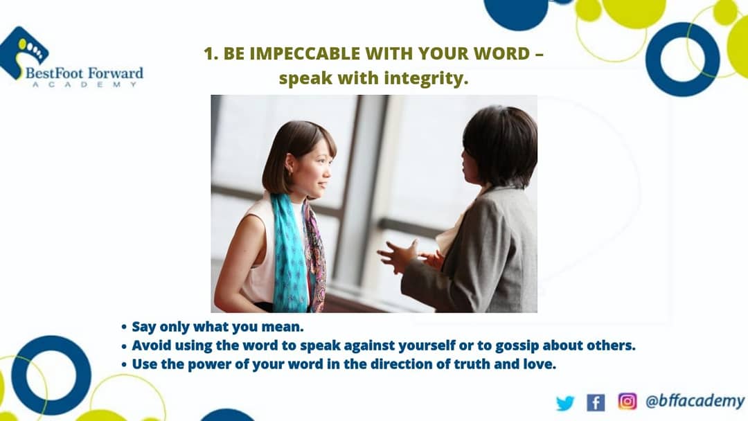 bffacademy's tweet photo. The simple ideas of The Four Agreements provide an inspirational code for life:

✅ A personal development model, and a template for personal development, behaviour, communications and relationships. 

👇👇👇 https://t.co/2cU0f0ln5j
