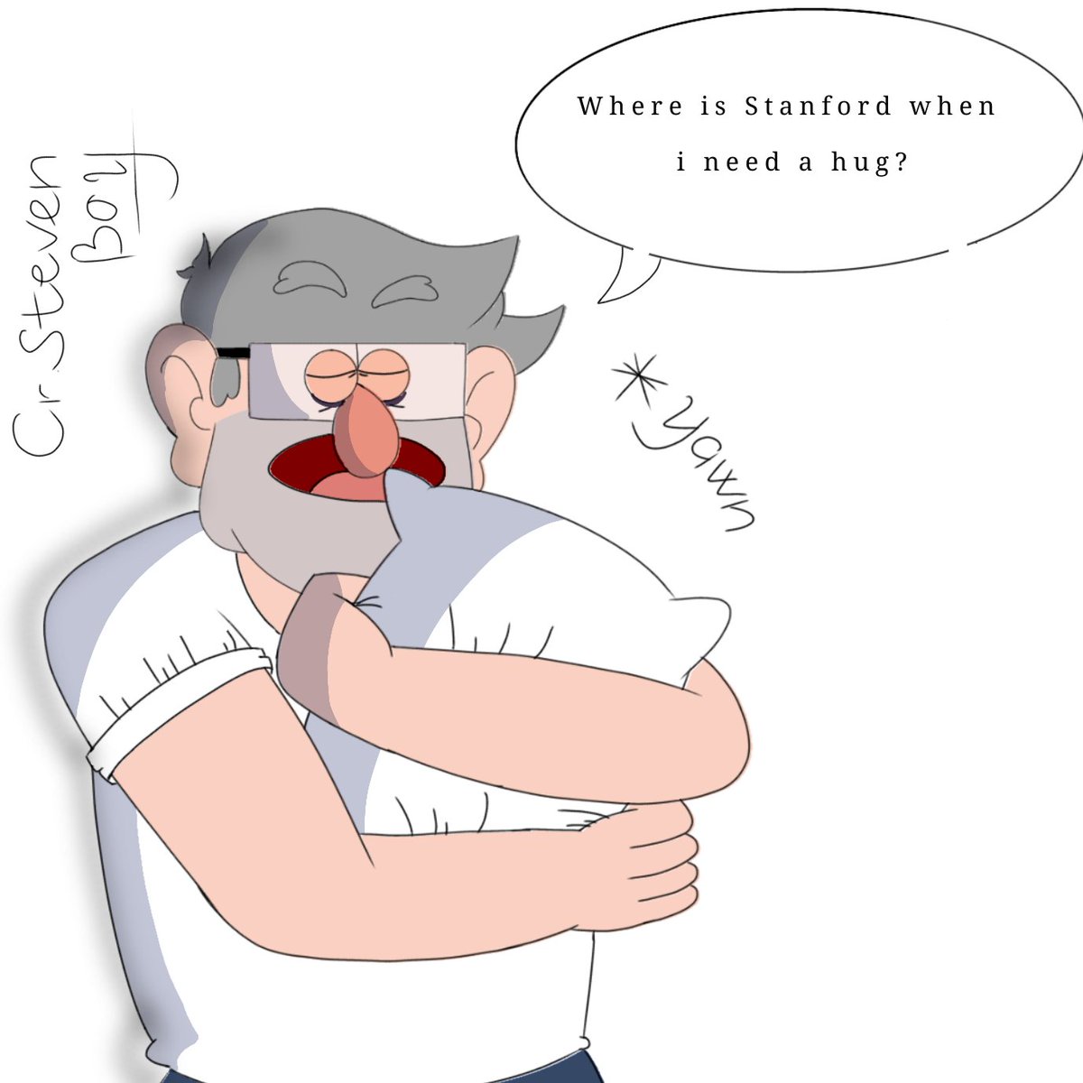 CrazyStevenBoy1's tweet photo. #GravityFalls #BrotherHug
•Waiting for a hug https://t.co/aUwVczlL11