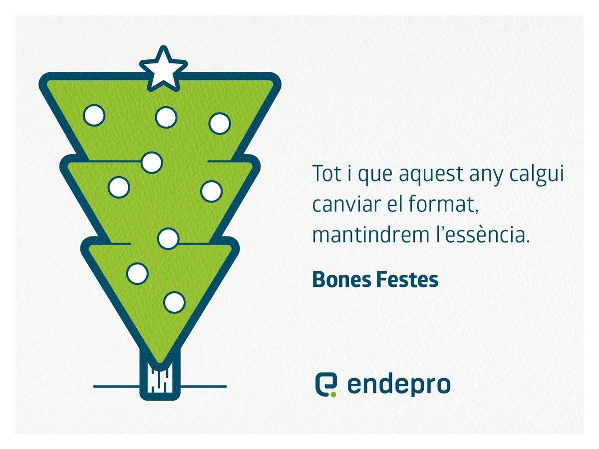 endepro's tweet photo. Tot l'equip d' #endepro us desitja Bones Festes https://t.co/oGNjnKYQJE