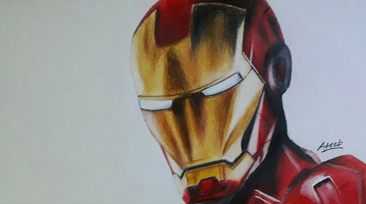 How to Draw Iron Man in 12 Simple Steps (for Kids) - VerbNow