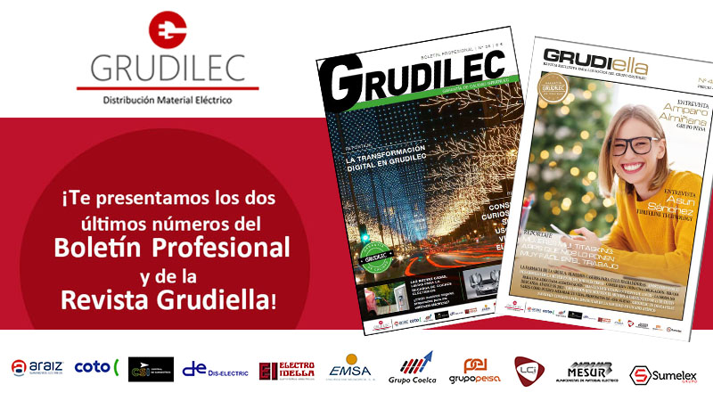 grudilec's tweet photo. #Grudilec cierra el año la publicación de la nueva edición del #BoletínProfesional y la #RevistaGrudiella. Dos revistas que editamos cada semestre con afán de  compartir contigo noticias, reportajes, entrevistas de lo más interesantes ¡No te las pierdas!
https://t.co/tqPmeKmeg3 https://t.co/lvCPbB3qPg