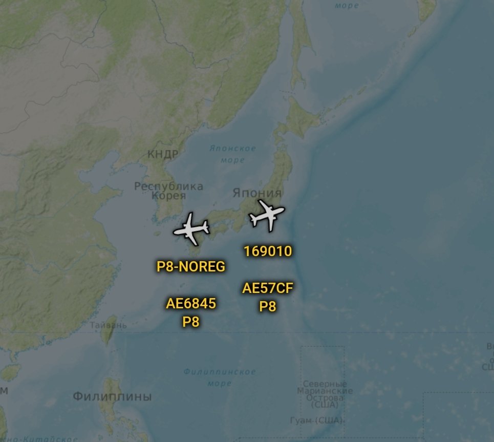 is_keelu's tweet photo. 2× USN P-8A Poseidons over #Japan
#AE6845
#AE57CF (169010) https://t.co/9QyNmoODhA