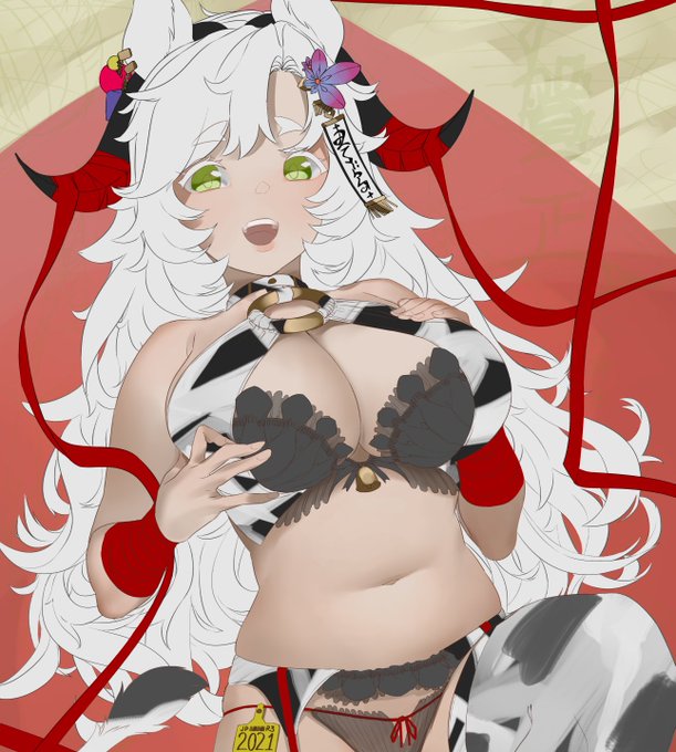 髪の毛の追加線画 ビフォーアフター(`、3_ヽ)_ 