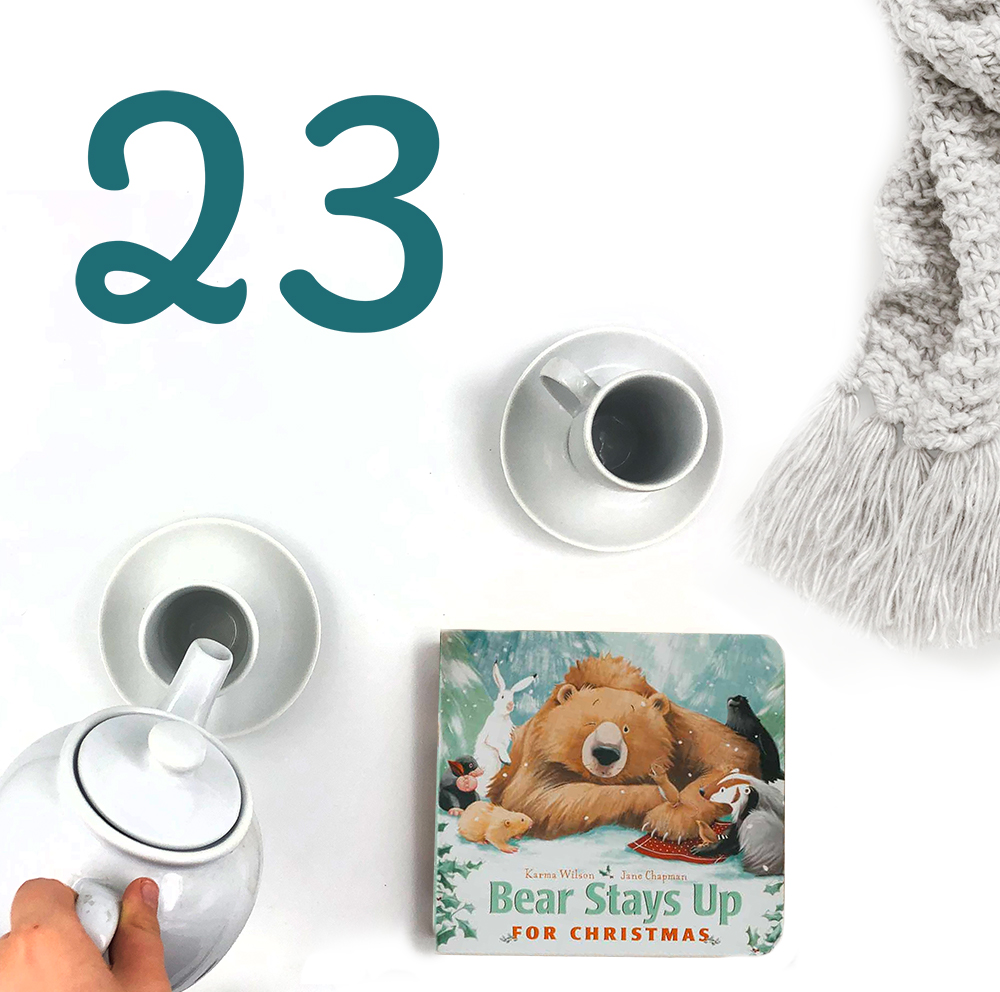 Novel_Effect's tweet photo. ✨25 Days of Magic: Day #23 ✨

Great big bear snores and great big bear yawns will tremble through your speakers as Bear wakes up for his first Christmas ever! His forest friends fear he will fall back asleep, so they keep him busy with Yuletide activities... 🎶

#25DaysofMagic https://t.co/XxO1gtAqOu