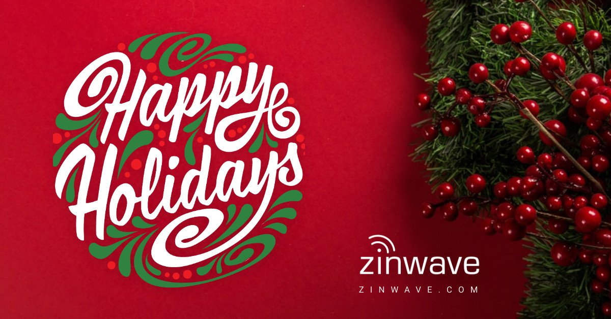 zinwave's tweet photo. Happy Holidays from everyone at Zinwave! Season’s greetings and warm wishes for 2021 https://t.co/HoXCmOqkSg