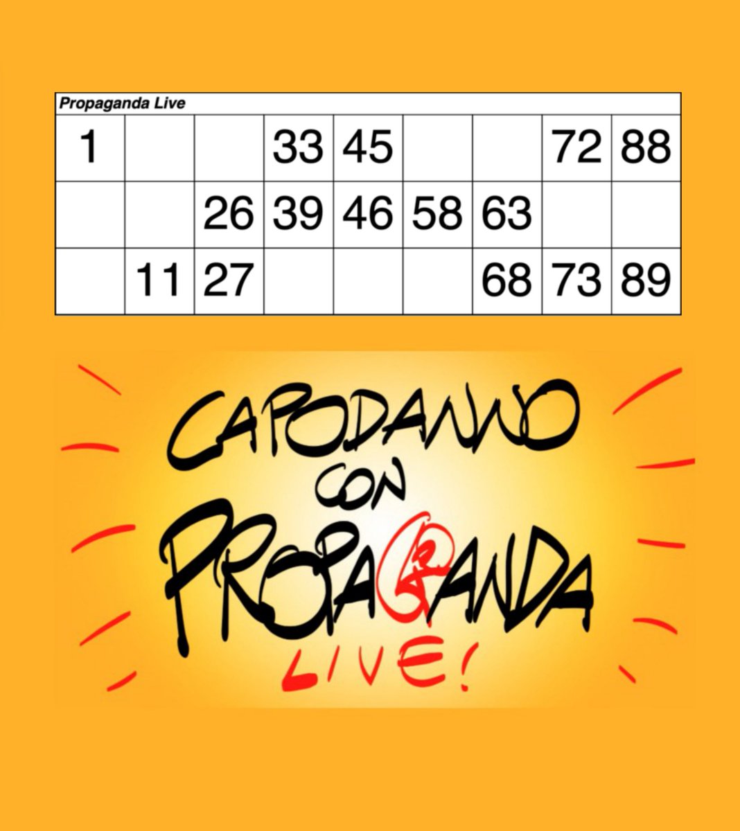 Prontissima per #propagandalive e #propagandatombola!!!