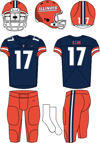 DreBrownUSC's tweet photo. New Coach, New Culture, how about some new uniforms? @IlliniFootball @ILLequipment @IlliniAD Lets bring a modern version of the classics back.  @usnikefootball https://t.co/CyhQBRNUUK