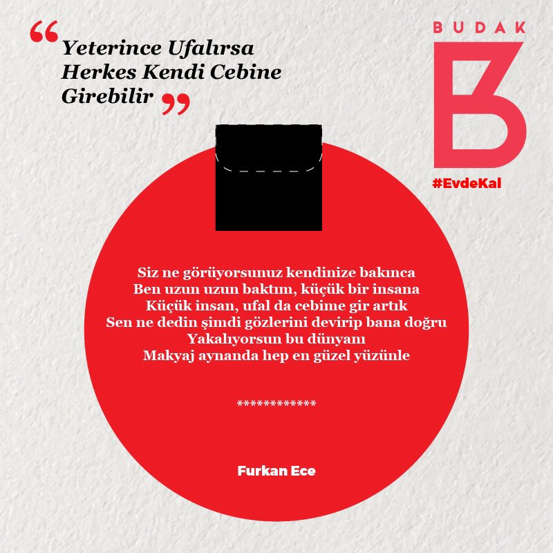 Furkan Ece yazdı: “Yeterince Ufalırsa Herkes Kendi Cebine Girebilir”

<a href="/furkannece_/">Furkan Ece</a>