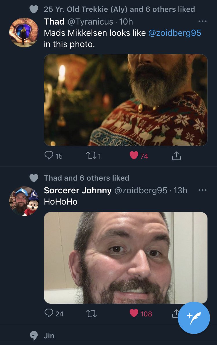 simplytheworst's tweet photo. @Tyranicus @zoidberg95 My tl did the thing 😂😂😂 https://t.co/Wc74kaklUa