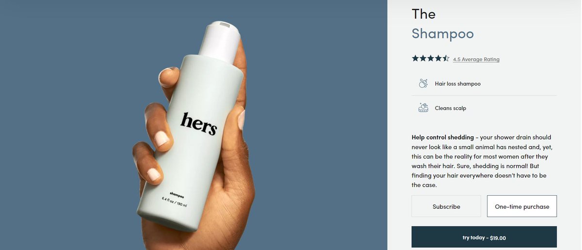 1. Him & HersFor couples that want to keep all of their soaps together in the shower without a bright array of color.Him & Hers gets the job done. Their pages and products are visually pleasing with simplicity.This brand sells the idea of simple & modern.