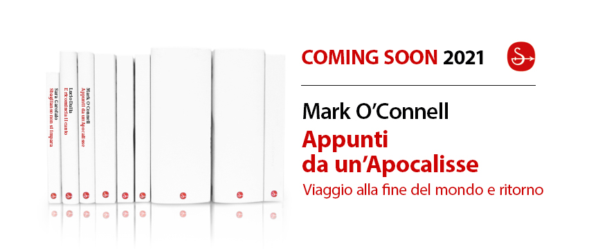«Sono tentato di dire che mi sono curato dall’ansia apocalittica attraverso una specie di terapia d’urto. A un certo punto ho capito che la mia ossessione per la fine del mondo era una specie di fuga, che quella fuga era una specie di morte.»

Dall'11 febbraio ;)
<a href="/mrkocnnll/">Mark O’Connell</a>