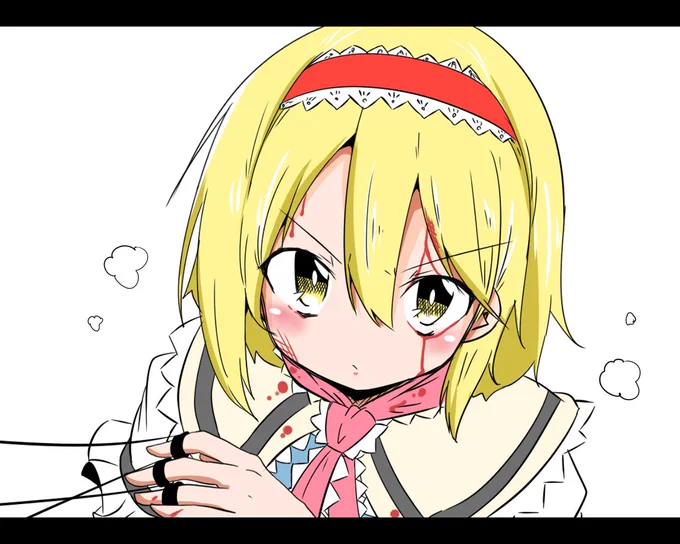 #深夜の真剣お絵描き60分一本勝負 

「悪いけど私、諦めが悪いのよ」 