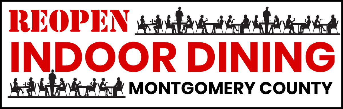 reopenmoco's tweet photo. Sign the petition to reopen indoor dining! #ReopenMD #ReopenMoco @RestaurantsinMD @reopenmaryland https://t.co/KftvqDQ08v https://t.co/8xqoM10Tsc