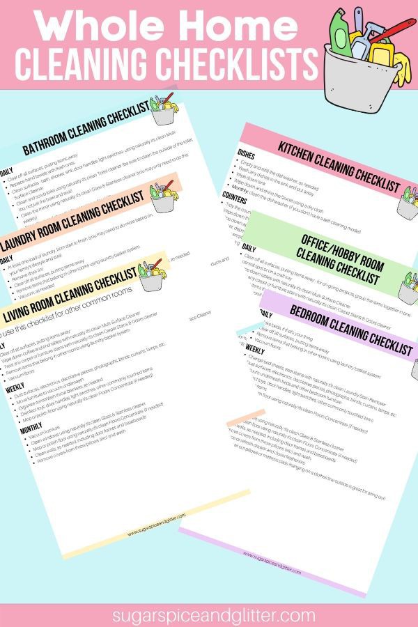 I HATE cleaning. I'd rather do anything else... so checklists help me make sure I do what needs to get done and feel accomplished. Grab our checklists to help have a clean home in 15-25 minutes a day.

Read the full article: Whole Home Cleaning Guide
▸ lttr.ai/azYk