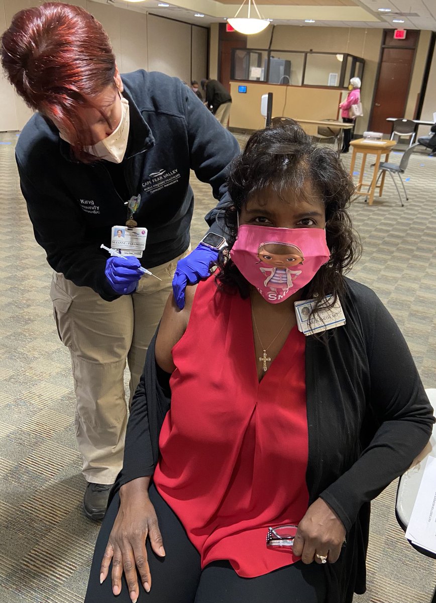 Peace at last! Covid-19 vaccine for independent physician practice team.