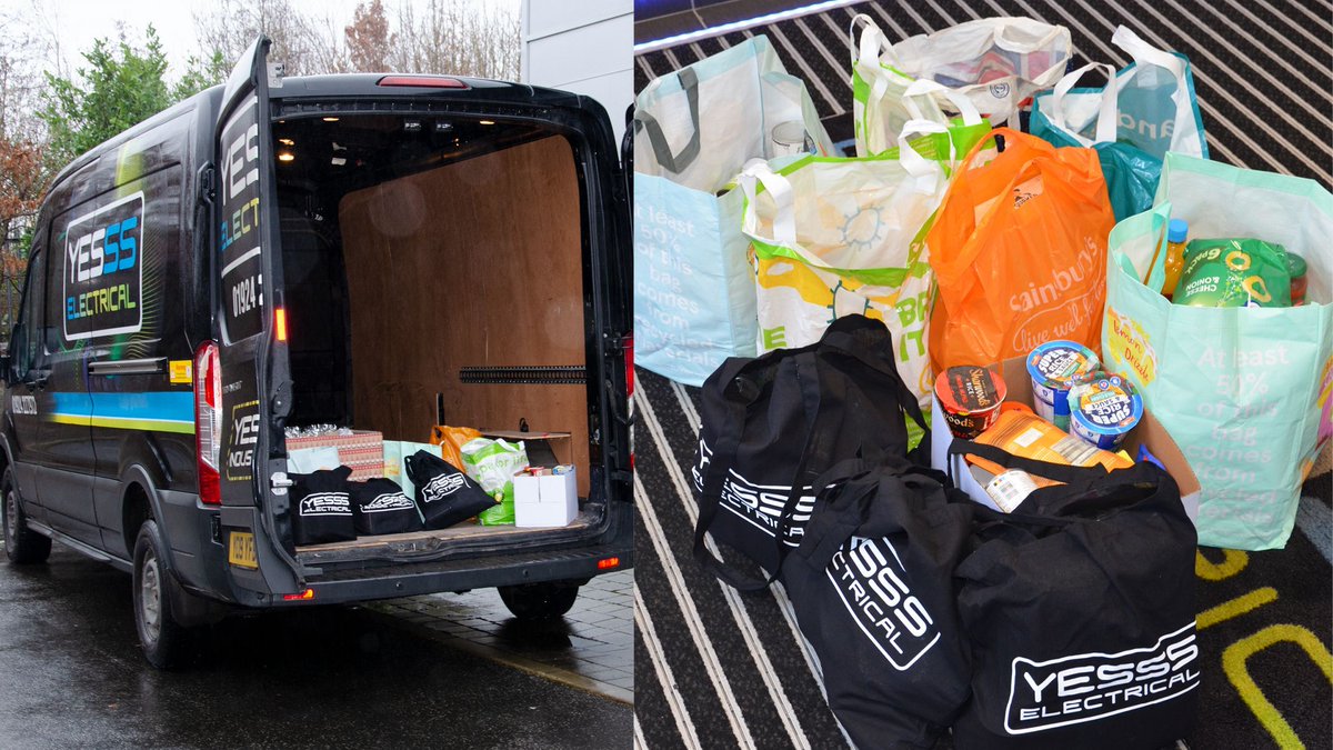 YESSSElectrical's tweet photo. For our Christmas Jumper Day we managed to raise over ยฃ50 for @savechildrenuk and a pile of food for โNormanton foodbankโ. ๐๐
.
#YESSSmas #Christmas #Xmas #MerryChristmas #ChristmasJumperDay #ChristmasJumpers #ProtectTheMagic #normanton #foodbank #HungerFreeFuture https://t.co/0whTLRLOk0