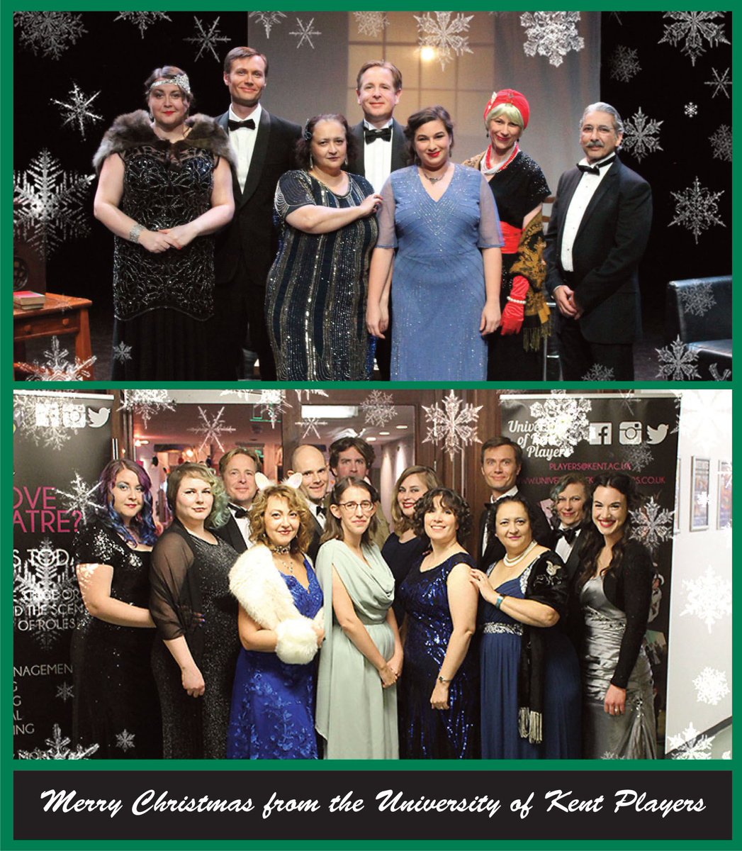 UniKentPlayers's tweet photo. This time last year we would never have thought that Dangerous Corner in February would have been our only production for 2020... Here’s looking forward to 2021 and being back on stage entertaining you. Merry Christmas from us all #Drama #theatre #newproductions #performance https://t.co/I8USjO5Tmg