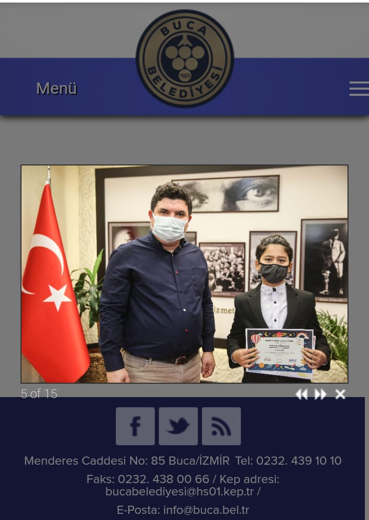 Okulumuz 6/B sınıfı öğrencisi Atilla GÖKOĞLU uluslararası KIDS CONFERENCE'ta ROOKIE MAKER ödülü kazanmıştır. Öğrencimizi tebrik ediyor, başarılarının devamını dilerim.<a href="/bucamilliegitim/">Bᴜᴄᴀ İʟᴄ̧ᴇ Mɪʟʟɪ Eɢ̆ɪᴛɪᴍ</a>