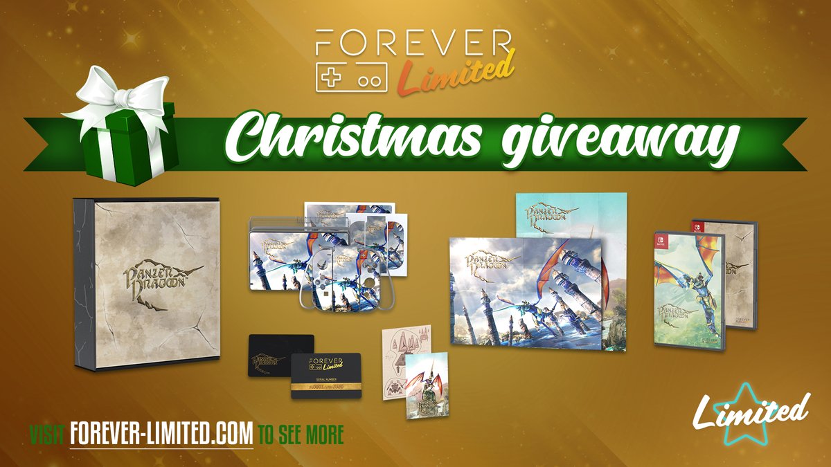 ForeverLTD_Main's tweet photo. Even if Christmas Eve is busy for you, this info is well worth a minute of your life...

🎁Giveaway🎁
Participate for a chance to win 1x Panzer Dragoon: Remake LIMITED set!
▶️Like &amp; RT
▶️In the comments tag a friend!

⏰Giveaway ends on December 30th 13:00 CET https://t.co/T7s1xvh995