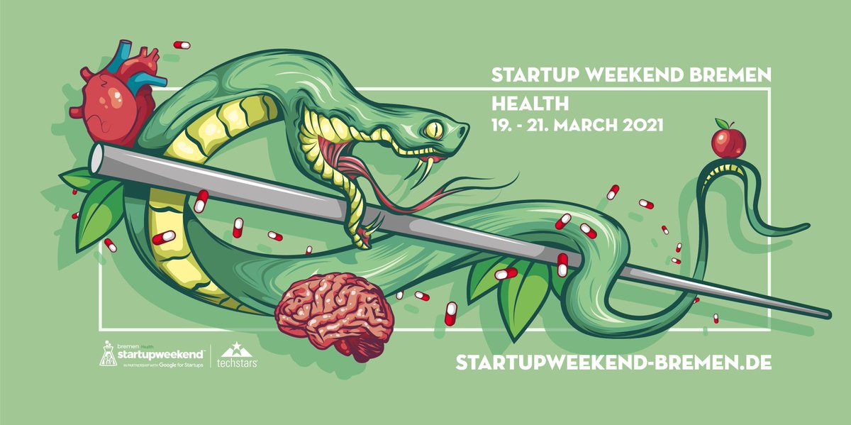 ⚕ Are you the next #HEALTHPRENEUR?
Today, we've launched SUPER EARLY BIRD ticket sale for the online edition of Startup Weekend Bremen HEALTH.
👉🏾 Get it here until #Dec31st: startupweekend-bremen.de
---
#bremen #startups #health #healthcare #healthcareinnovation #MedTech