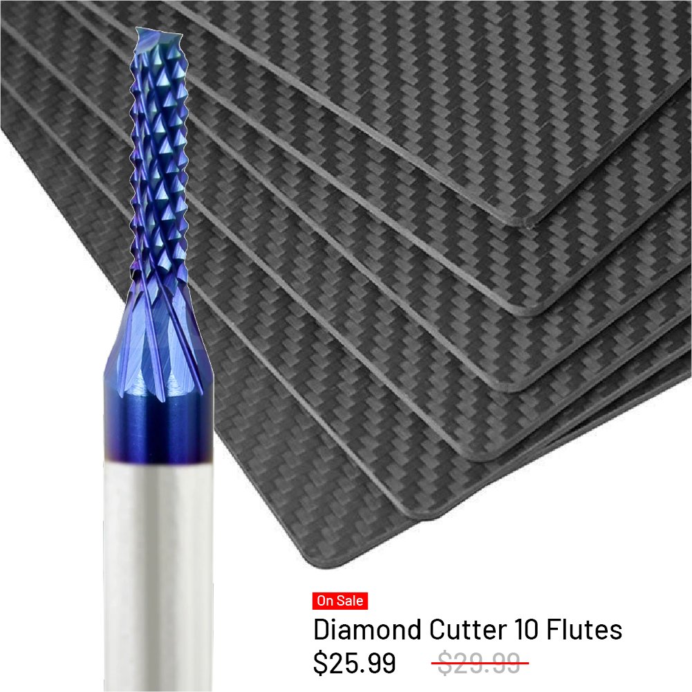 OpenBuilds's tweet photo. SharkBits Diamond Cutter On Sale for a limited time!
.
Item SB-6518-NS
.
#OpenBuilds #routerbits #solidcarbide #cnc #cncuser #signmaking #cncshops #diy
#woodworkers #Fusion360 #vectric #cncowners #cncmachining #digitalfabrication
#DesktopCNC #makersgonnamake #maker https://t.co/cmudnQhgNO