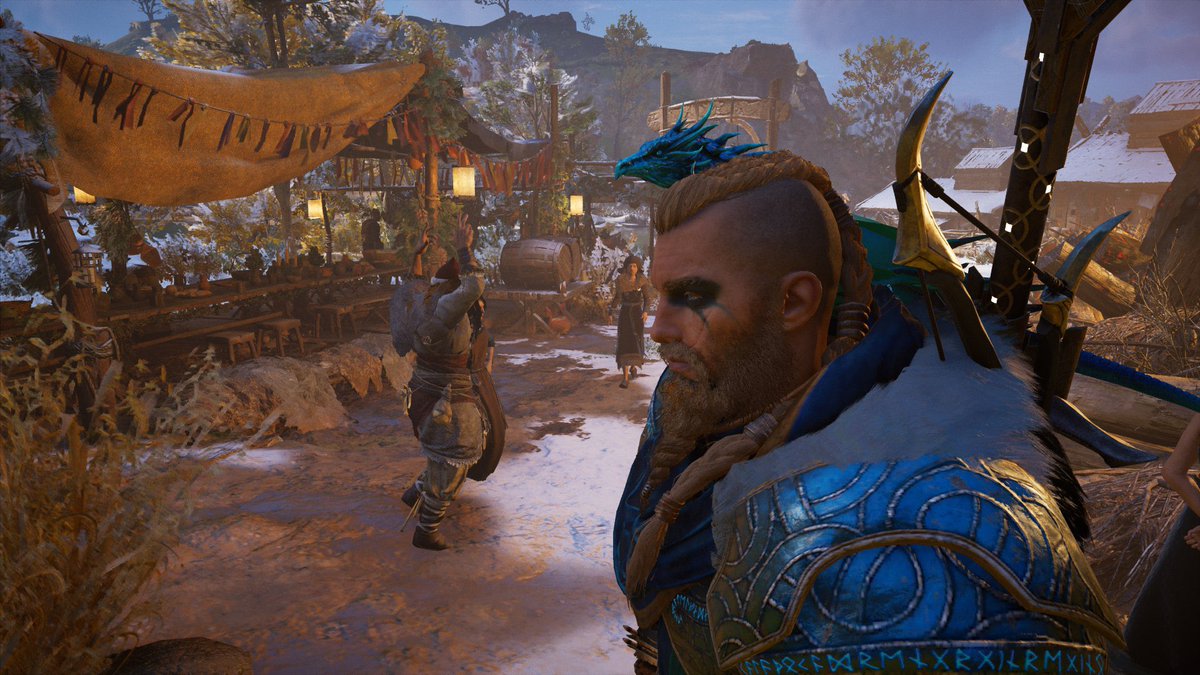 CookieOwl's tweet photo. The #ACYuleFestival changes your personality. You can feel the cold crawling over you @assassinscreed https://t.co/HoU2S0m1jd