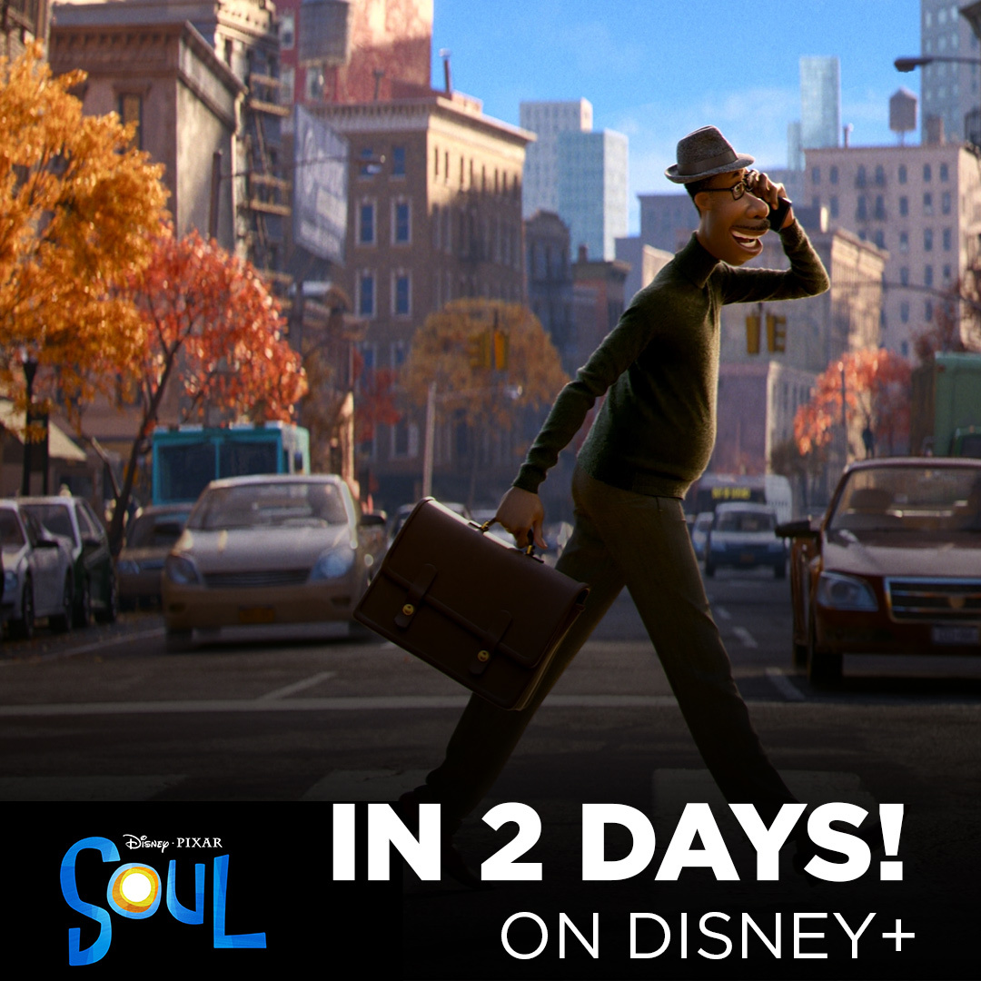 abc13houston's tweet photo. 2 more days until @PixarSoul! @iamjamiefoxx is making @Pixar history as the first Black lead in one of its animated movies. You can watch Soul on @disneyplus Christmas Day! https://t.co/AMaFxlBkhS https://t.co/qoS6iExXIQ