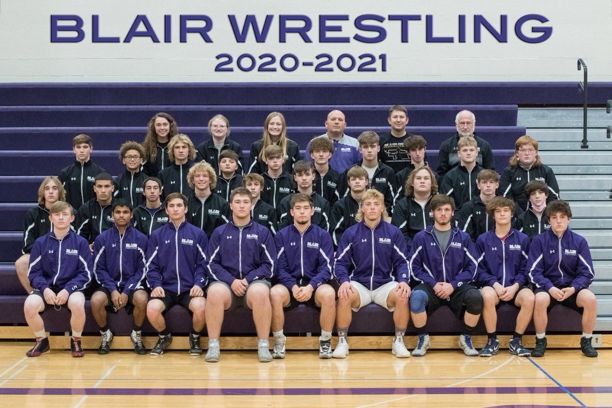 BHSBlair's tweet photo. We spend much of our time celebrating our students but our teachers/coaches are pretty special too.

Congrats to Coach Warner on his 200th dual win. Winning 2 out of 3 matches for 16 years and a state championship all while making it completely about the kids is really impressive https://t.co/Vcj1ECv0KU