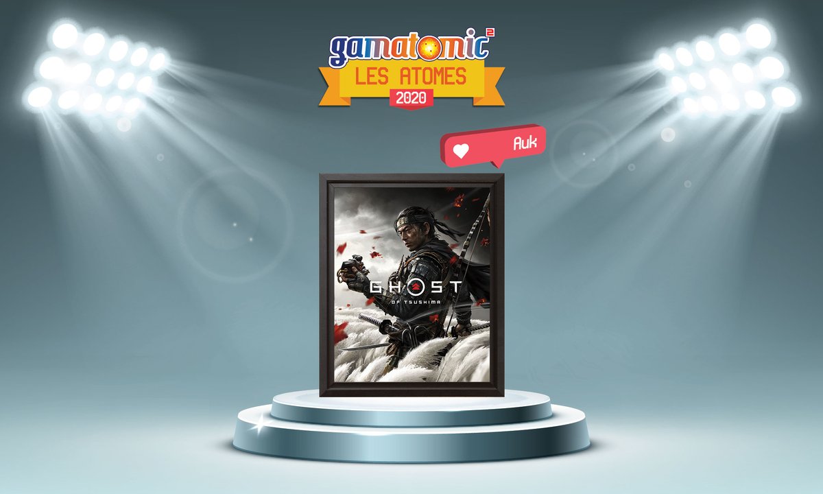gamatomic's tweet photo. #GhostOfTsushima 👹 fait partie des 12 jeux 💎 que #Gamatomic a souhaité retenir de 2020 et que l'on vous recommande chaudement 🔥
📖 https://t.co/DosCnXWudd
#Awards #BestOf2020 @PlayStationFR @SuckerPunchProd https://t.co/WP3MNEpHgu