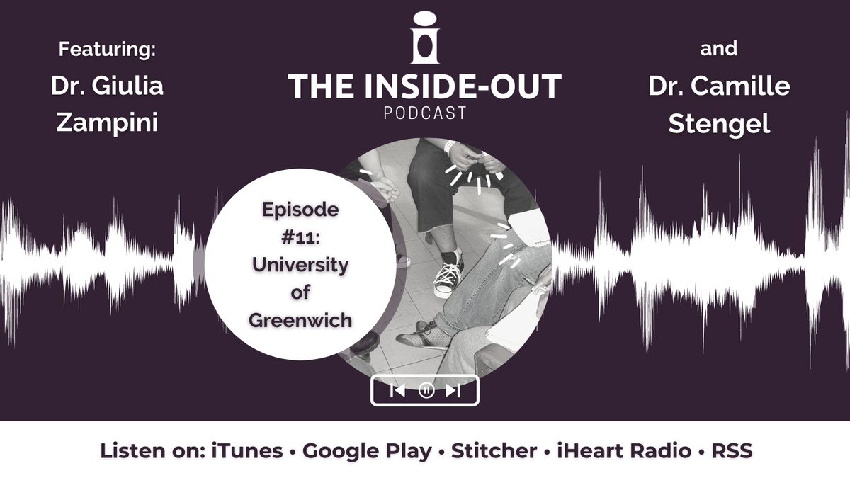 InsideOutPrExPr's tweet photo. Don't miss Inside-Out Podcast Episode #11: University of Greenwich - out now on iTunes, Google Play, Stitcher, and iHeart Radio.
Listen now: https://t.co/WSWTxZl8BM
#insideoutprisonexchangeprogram #insideout #transformativeeducation #highered #highereducation #prisonhighered https://t.co/nHvPYaBLIG