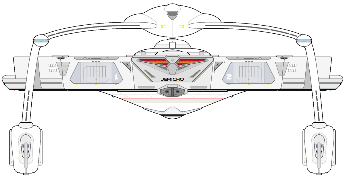 Belz_Zebuth's tweet photo. A little @StarTrek modernisation for the holidays. I decided to work a bit on the Miranda-class this time. #startrek #starship #scifi #sciencefiction #spaceship #ussreliant #mirandaclass https://t.co/HfpJL3O5qB