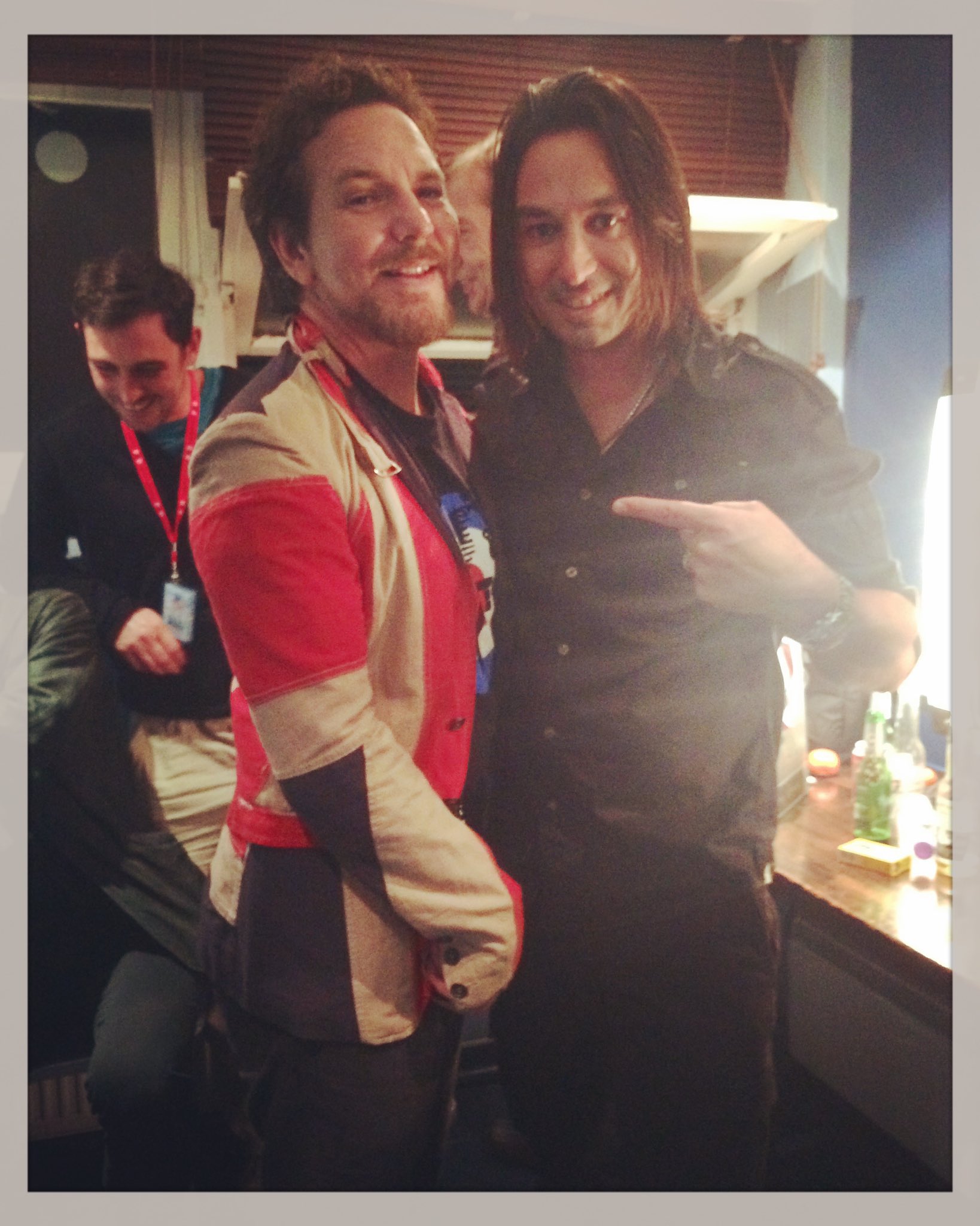Happy birthday Eddie Vedder my jacket still looks better on you!   