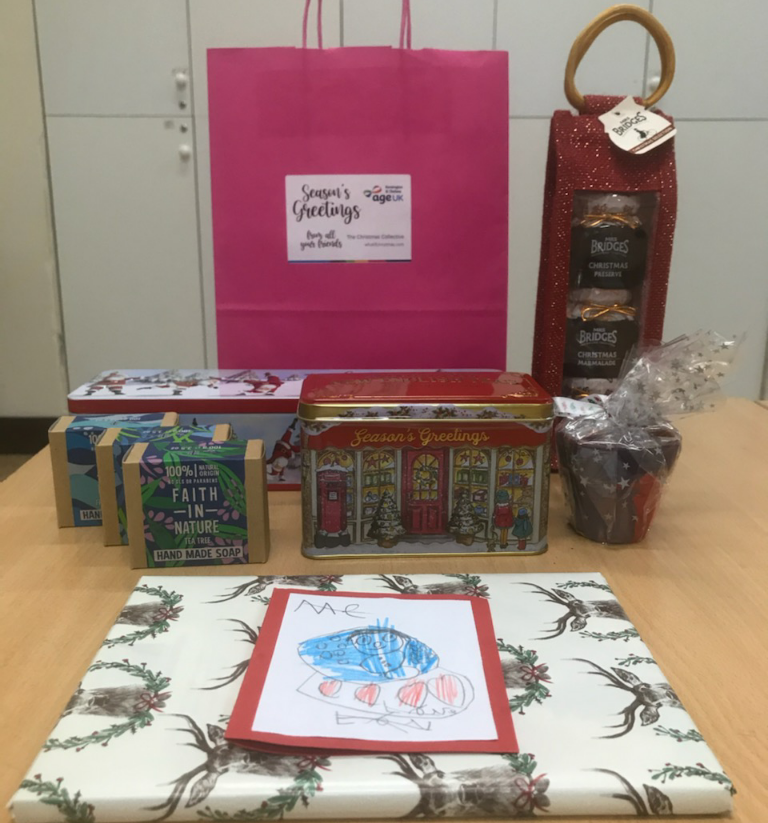 AgeUKKandC's tweet photo. Over a 1000 special #Christmas packs delivered this week with tasty meal and gifts to older people alone in #rbkc 🎁 
@whatifchristmas @RBKC @KandCfoundation 
#christmasspirit #tacklingsocialisolation #community https://t.co/BPSgkyPFY7