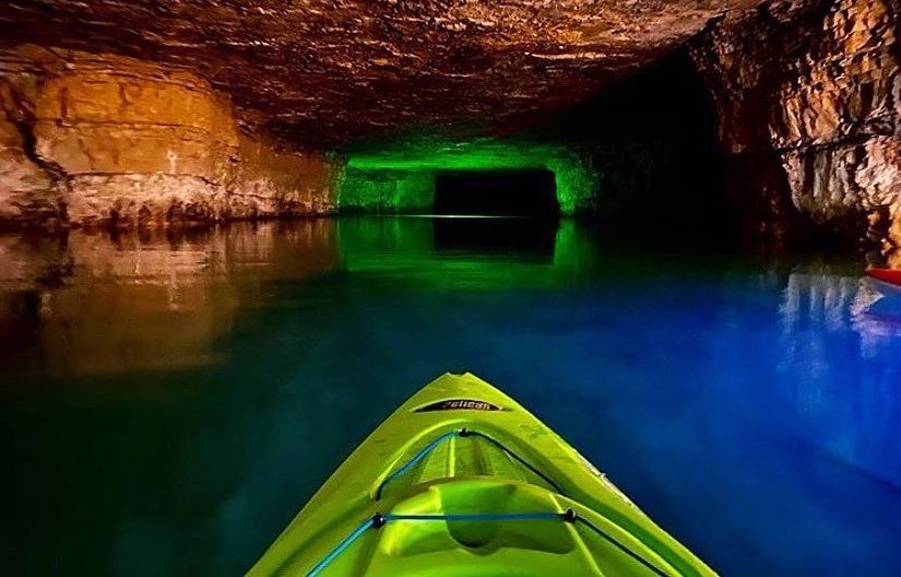 KentuckyTourism's tweet photo. π How cool would it be to say you gave someone an underground kayak ride through an abandoned mine in the Red River Gorge as a gift? #KeepItLocalKY
π·: gorgeunderground https://t.co/fCLc27J2mh