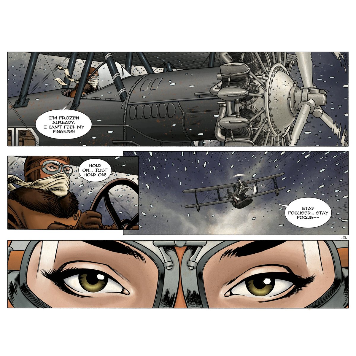 EuropeComics's tweet photo. #SneakPeek 🤩 | #BlackAngel By #Yann & #Henriet. @EditionsDupuis
Based on the historical figure of Bessie Coleman, who flies in the face of injustice, prejudice, and discrimination. 🛩️
COMING 🔜 JANUARY 2021
Check the preview 👉 https://t.co/BBds42WviT
#Comics #EuropeanComics https://t.co/yjXWc6jwnB