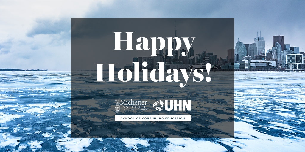 Continuing Education at Michener/UHN tweet media