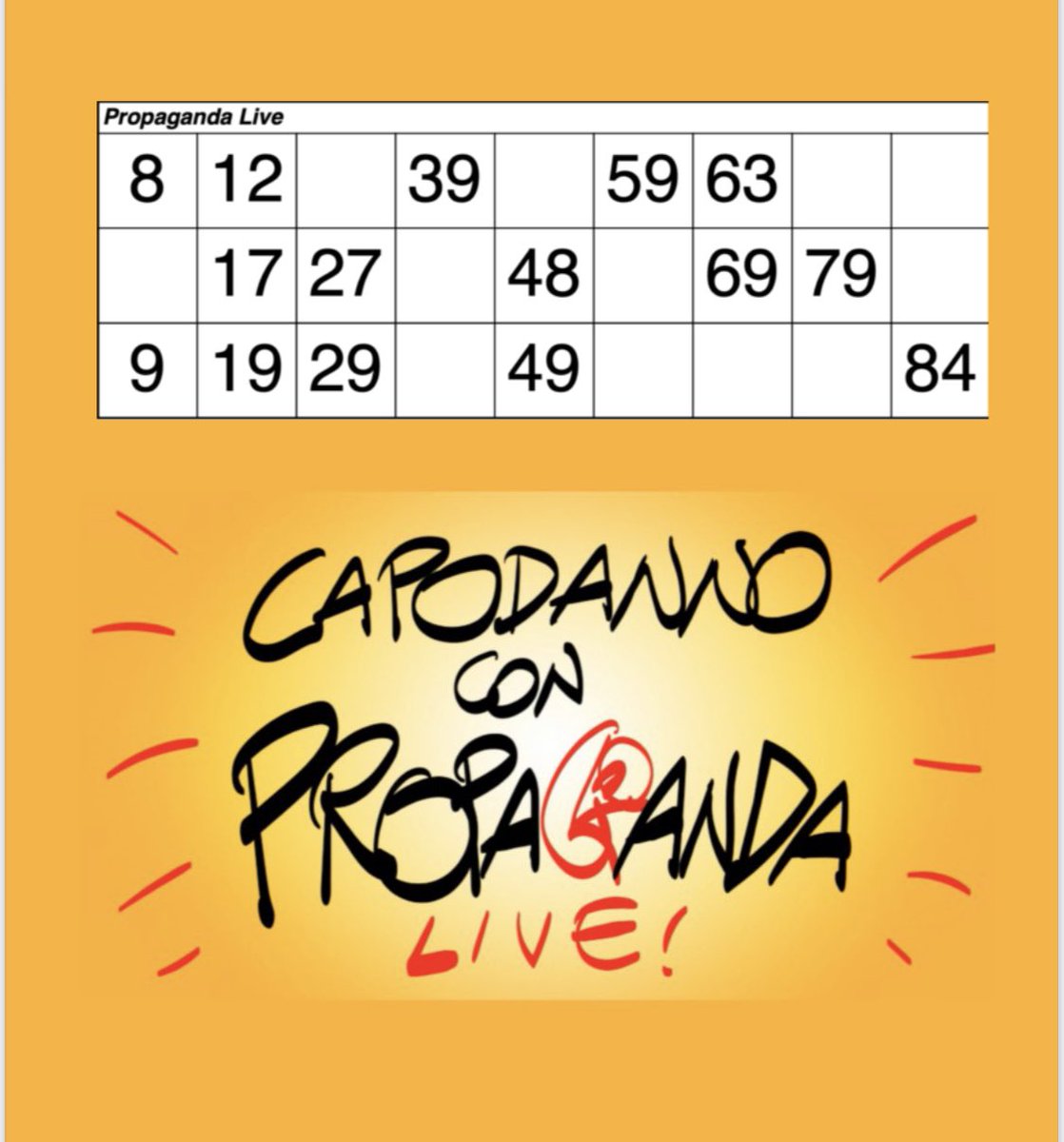 stefanolapera's tweet photo. #propagandalive #propagandatombola #vadopeddue https://t.co/TGVLNLJdyi