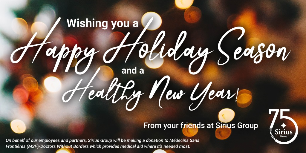 Sirius Group is now @SiriusPointLtd (@siriusgroupltd) on Twitter photo <a href="/SiriusGroupLtd/">Sirius Group is now @SiriusPointLtd</a> sends you best wishes for a safe, happy and healthy holiday season and New Year!
#HappyHolidays #happynewyear2020 <a href="/SiriusGroupLtd/">Sirius Group is now @SiriusPointLtd</a> sends you best wishes for a safe, happy and healthy holiday season and New Year!
#HappyHolidays #happynewyear2020