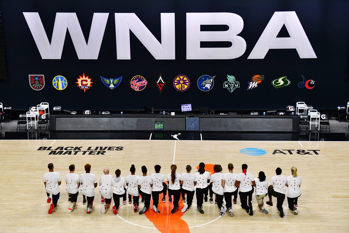 𝗔𝗨𝗚. 𝟮𝟲 — The day the sports stopped. The Bucks boycotted their playoff game in protest of the police shooting of James Blake, and the rest of the NBA — plus the WNBA, MLB and MLS — joined in solidarity.