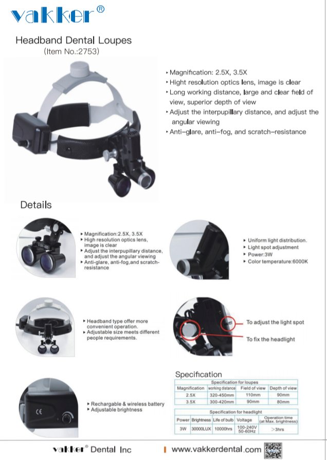 VakkerDental's tweet photo. Vakker Dental inc. Surgical Loupes & Headlight 2.5×-3.5× Binocular https://t.co/LXcN3jqLPn #dental #dentistry #curinglight #dentist #oralsurgeon #orthopeditcs #teeth #endofiles #goldendofiles #vakker #vakkerdental #prophyangles #surgicalheadlight #endoprotaperfiles #dentistry https://t.co/KtqxkjhHoX
